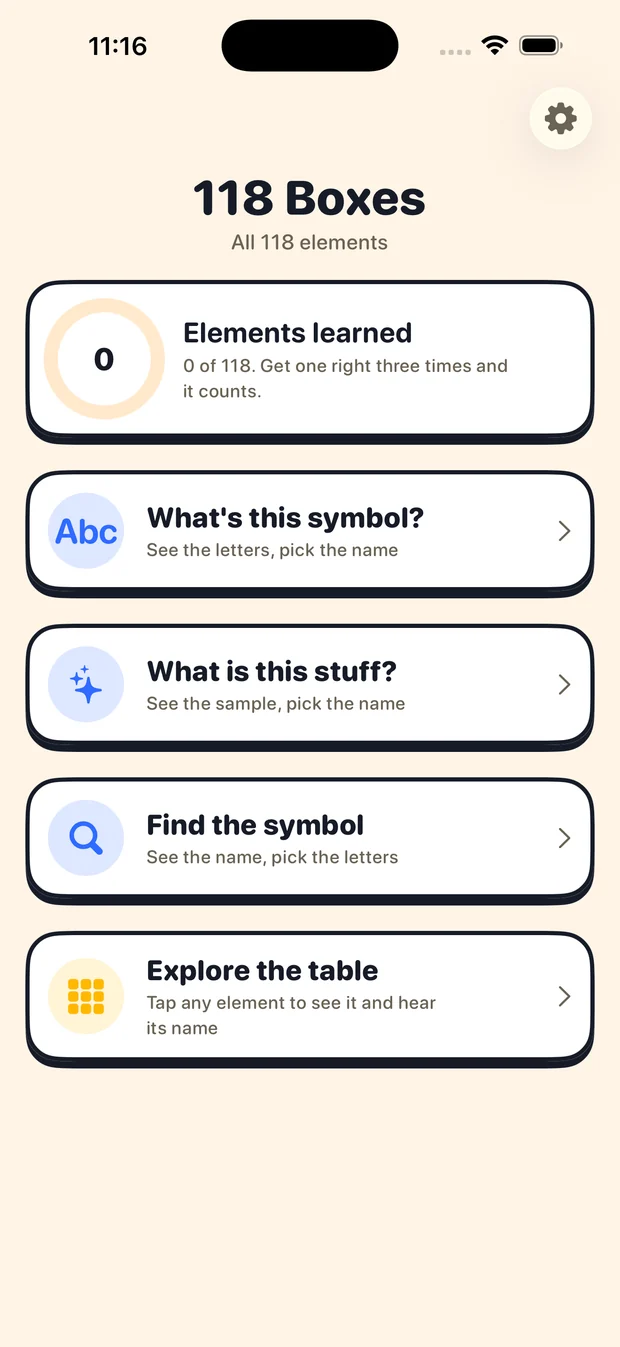 Three rounds and the table