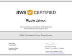 AWS - Certified Cloud Practitioner