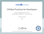 LinkedIn - C# Best Practices for Developers