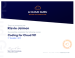 A Cloud Guru - Coding for Cloud 101