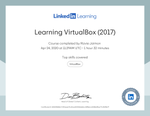 LinkedIn - Learning VirtualBox