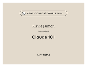 Anthropic - Claude 101